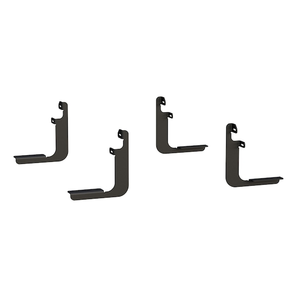 17-C F150/F250/F350/F450/F550 BRACKET KIT BLACK TEXTURED POWDER COAT